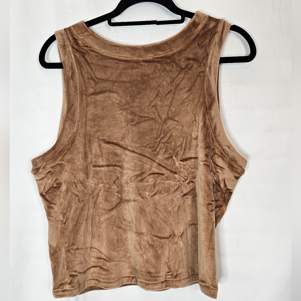 SKIMS size 2X Sienna Soft Velour muscle tank NWT